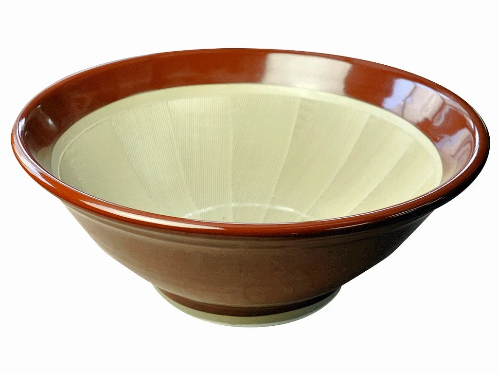 赤茶色の定番すり鉢